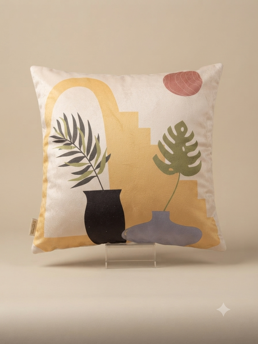 Boho Printed Cushion Cover 45x45cm