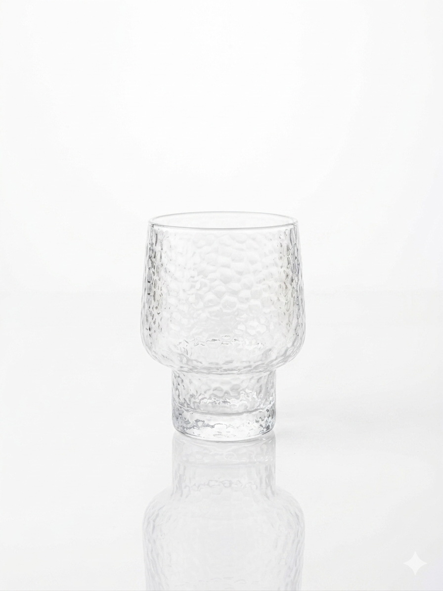 Textured Wave Glass Set of 6