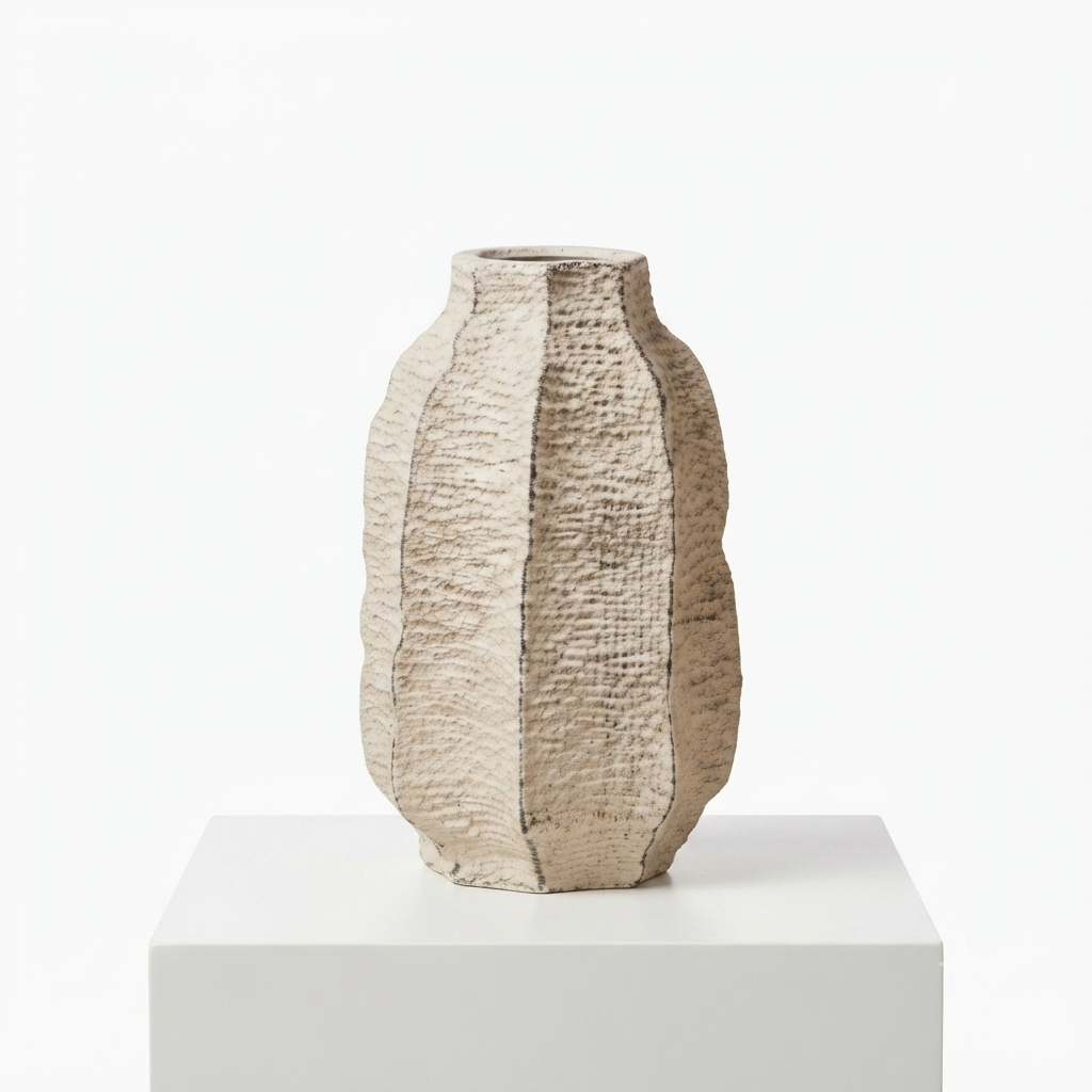 Textured Ceramic Vase