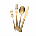 7808 Gold Engraved Cutlery Set 24pcs