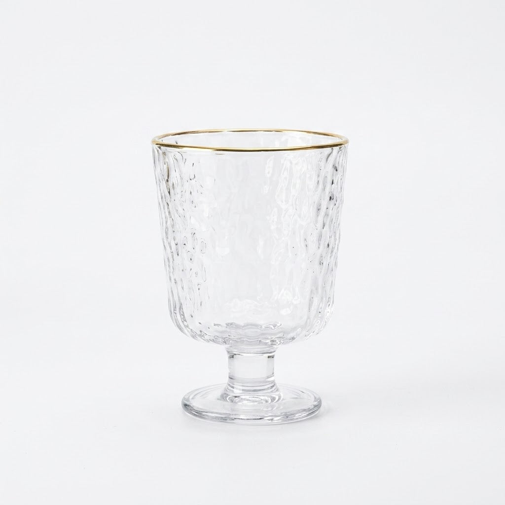 Crinkle Textured Footed Dessert Glass Set of 6 – 250ml