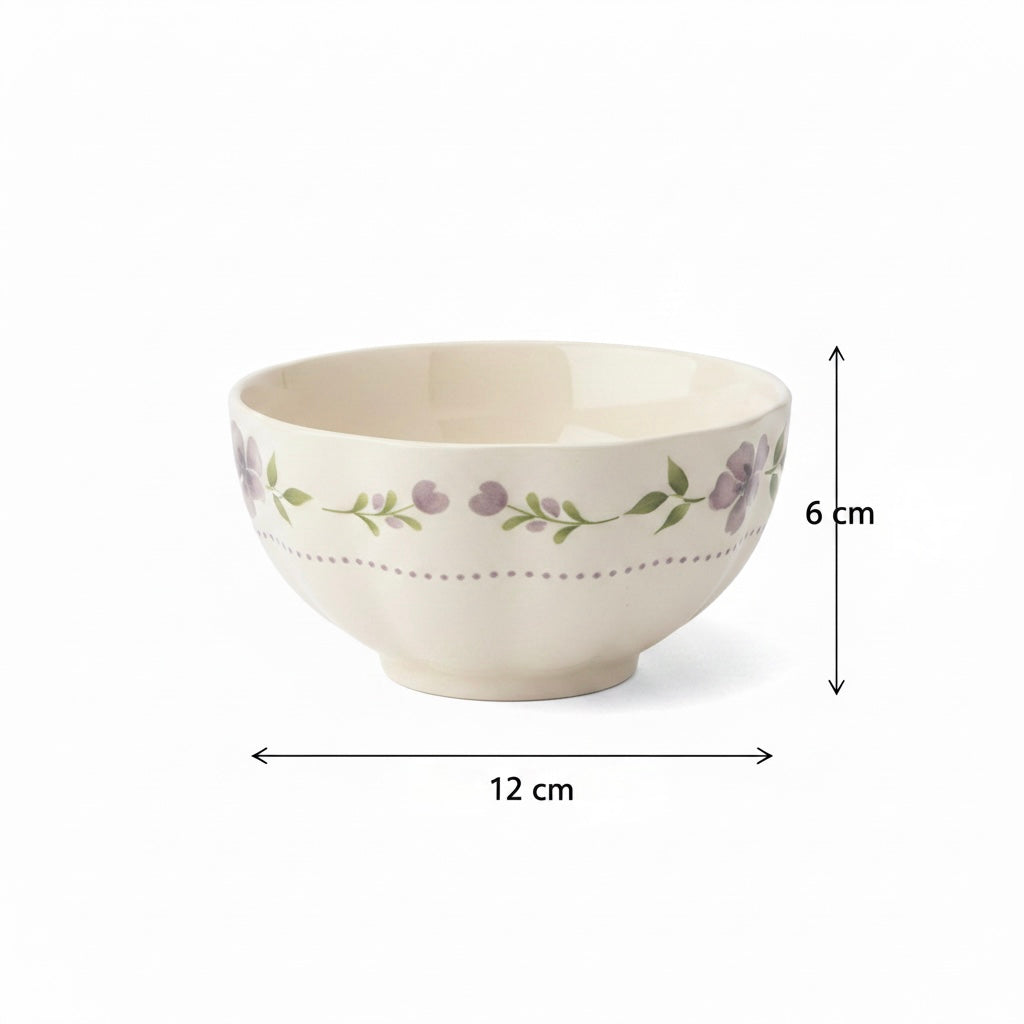 Violet Garden Ceramic Set