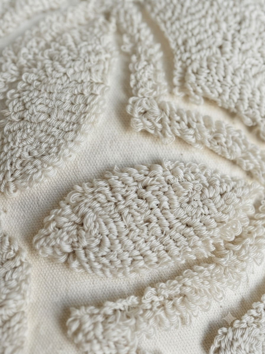 Boho Tufted Cushion Cover 45x45cm