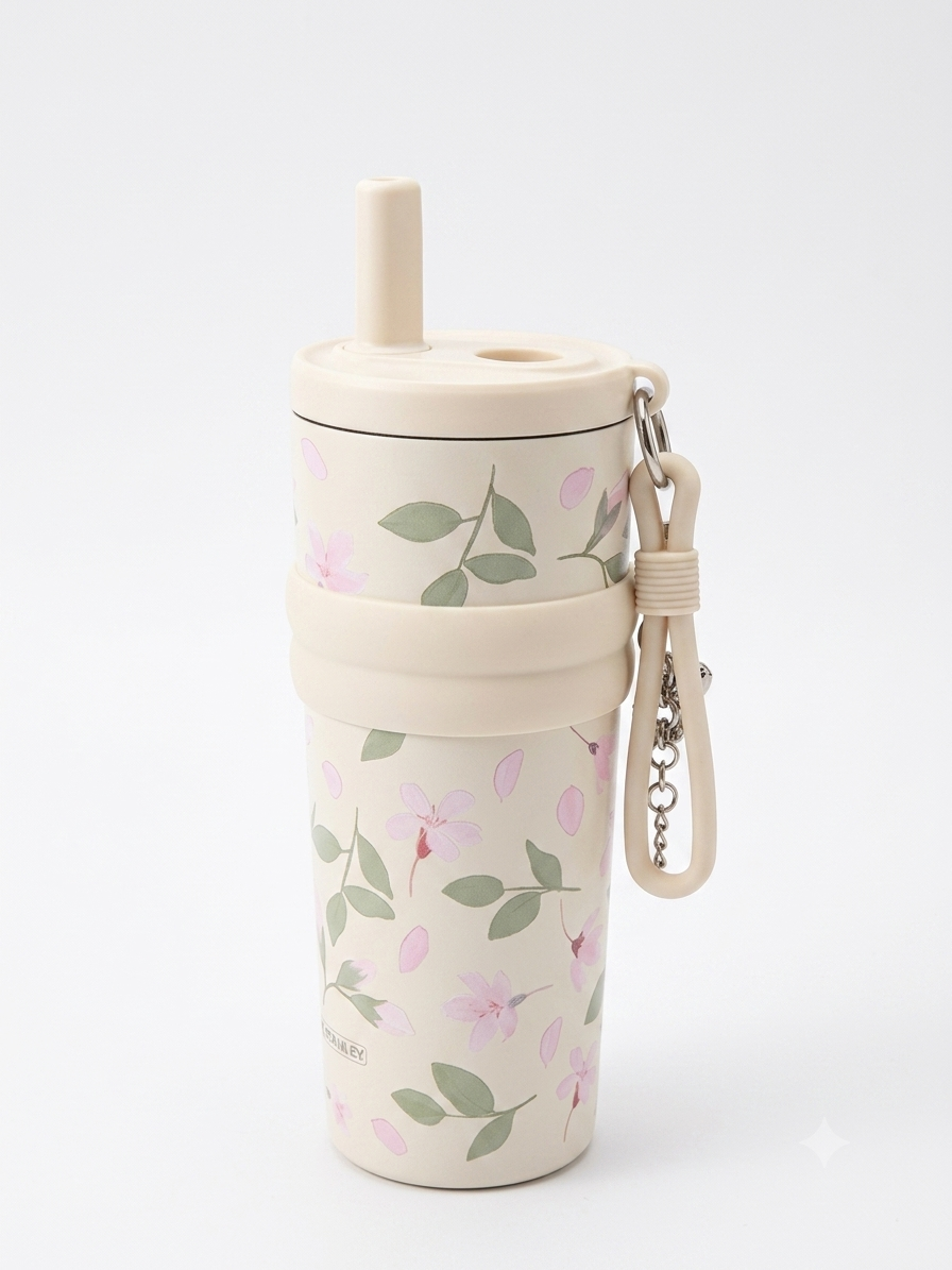 Floral Vacuum Cup 550ml