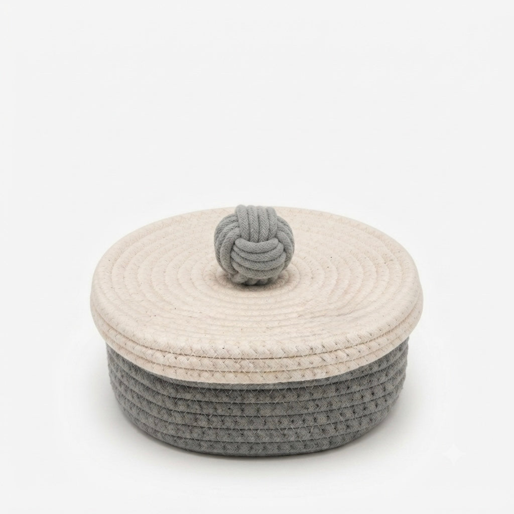 Cotton Rope Basket Set of 2