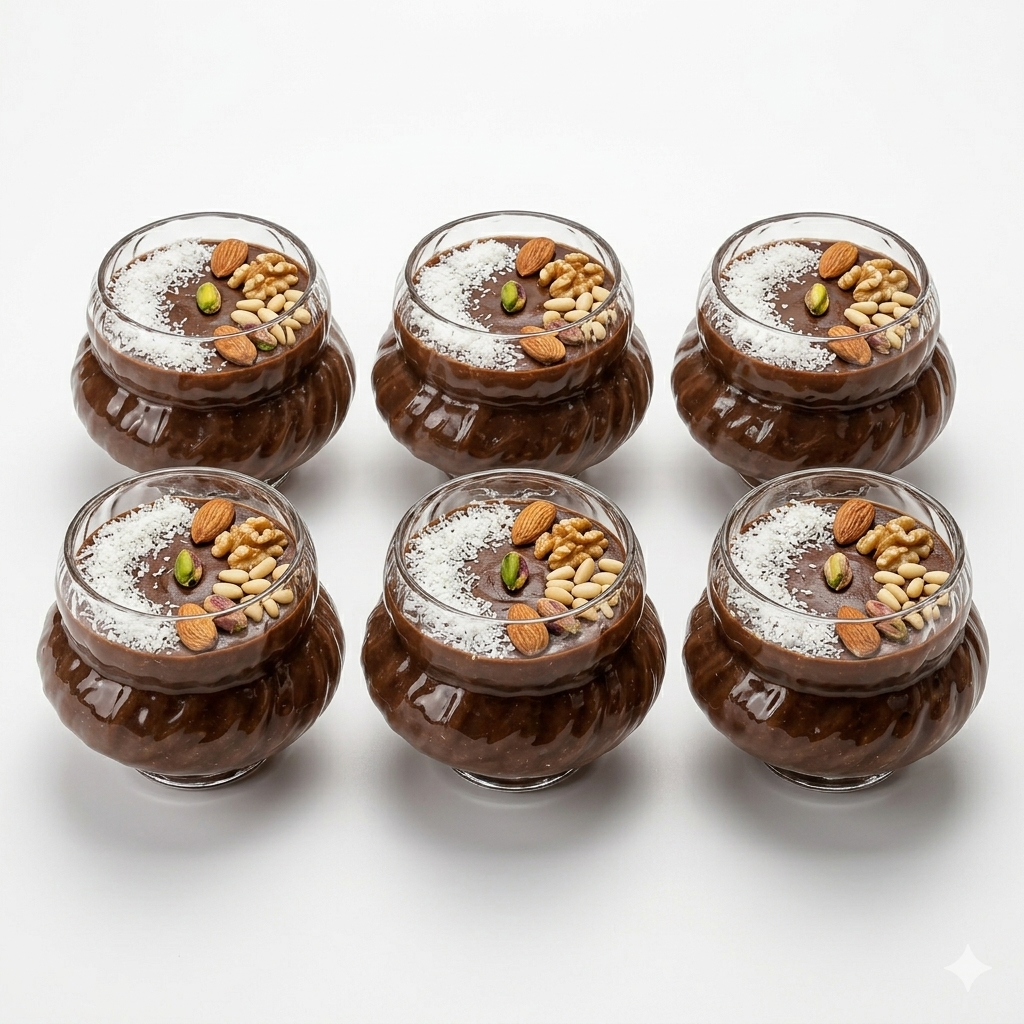 Dessert Glass Bowl Set of 6 – 300ml