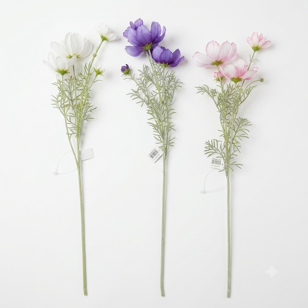 Cosmos Artificial Flower Stem 75cm