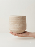 Rustic Textured Ceramic Planter