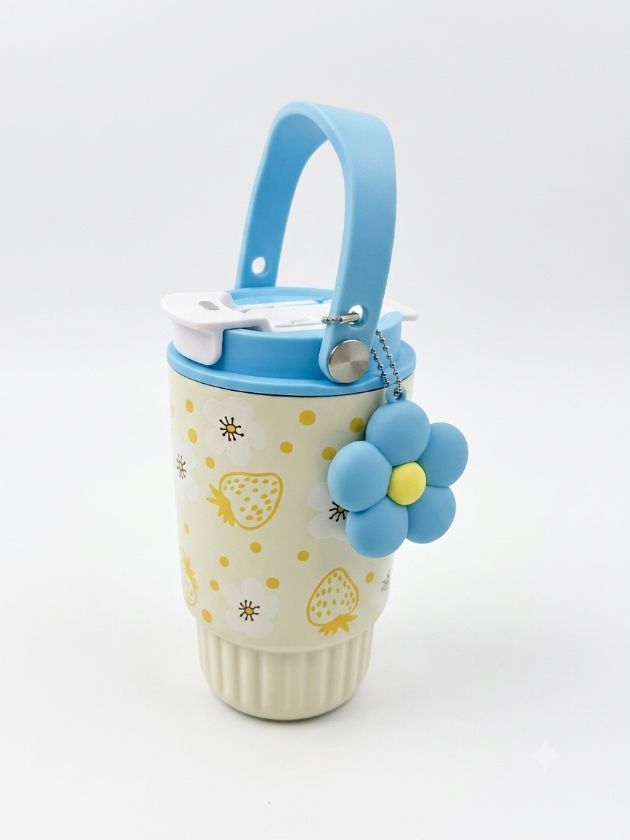 Floral Vacuum Cup