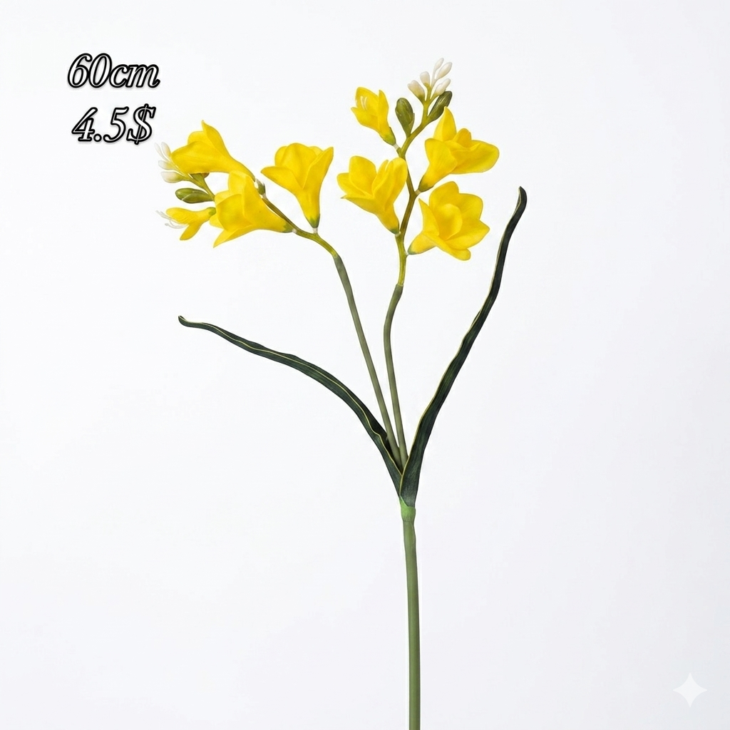 Artificial Freesia Stem – 60cm