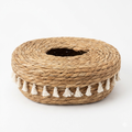 Straw Tissue Box Cover