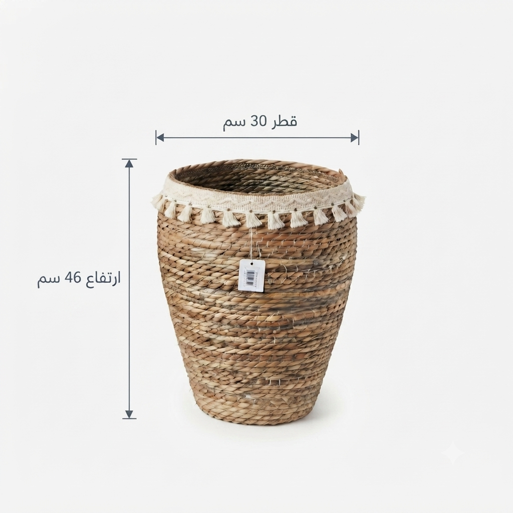 Boho Seagrass Basket Set of 2