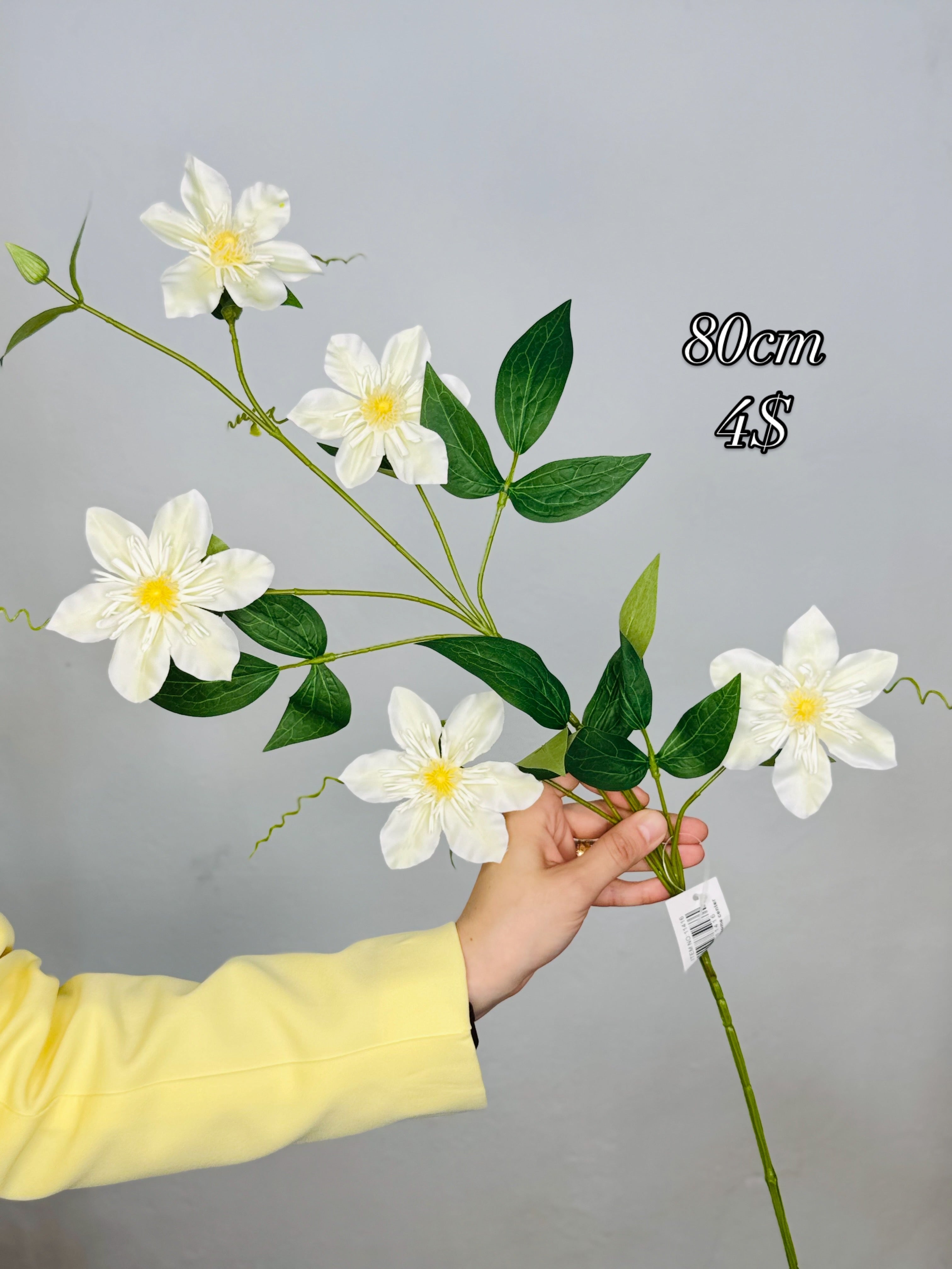 Artificial Clematis Stem – 80cm