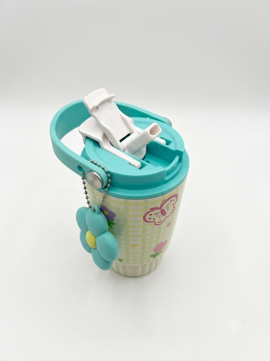 Floral Vacuum Cup