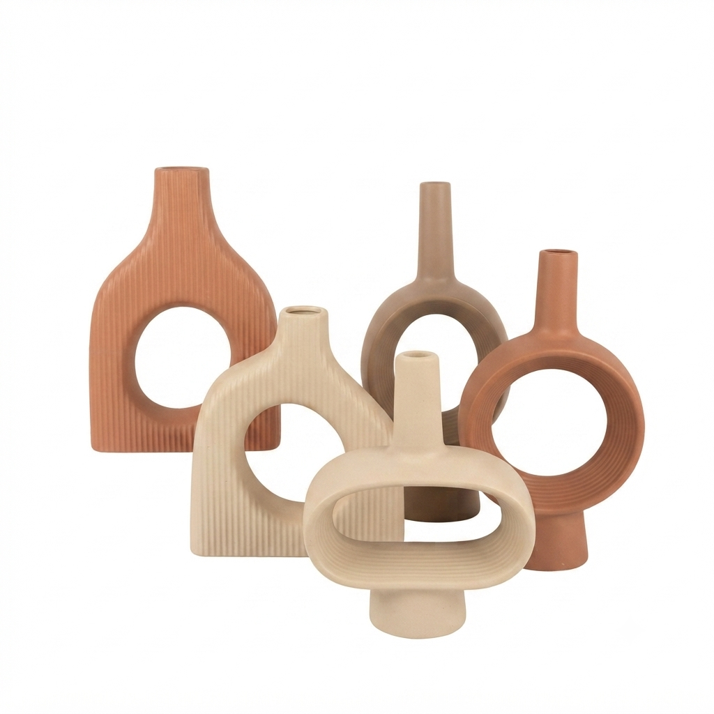 Sculptural Boho Vase