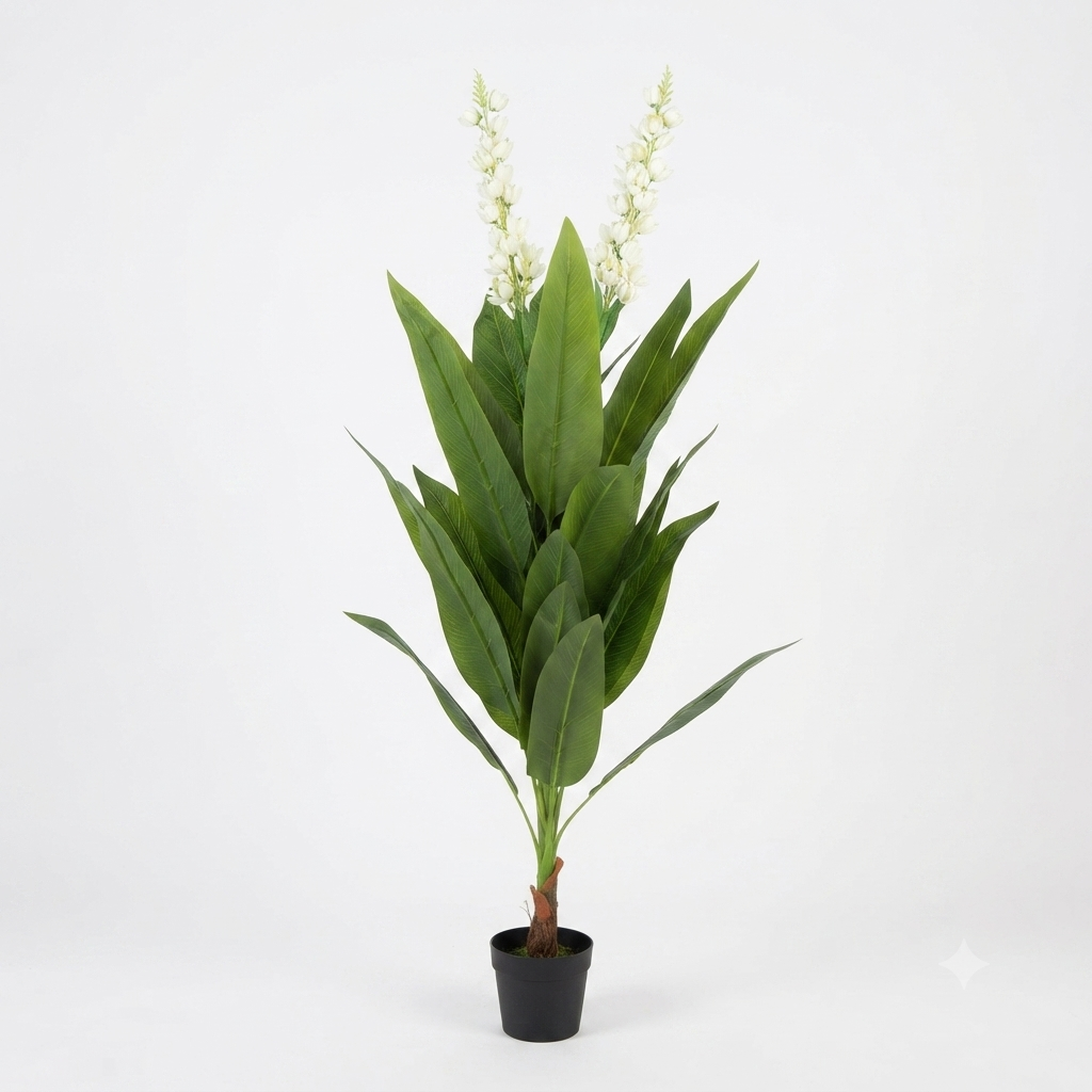 Artificial Flowering Plant 160cm