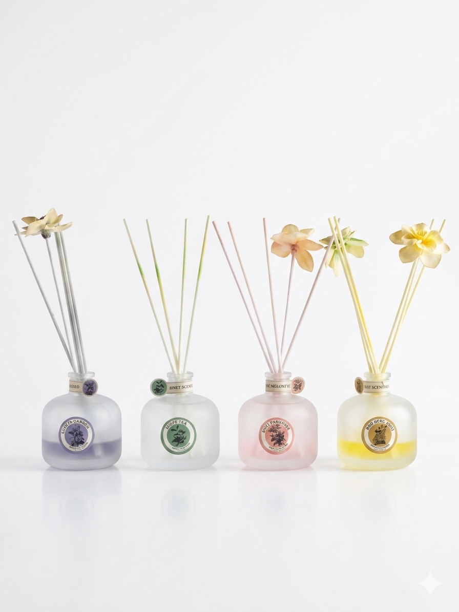Floral Reed Diffuser with Gift Box – 100ml