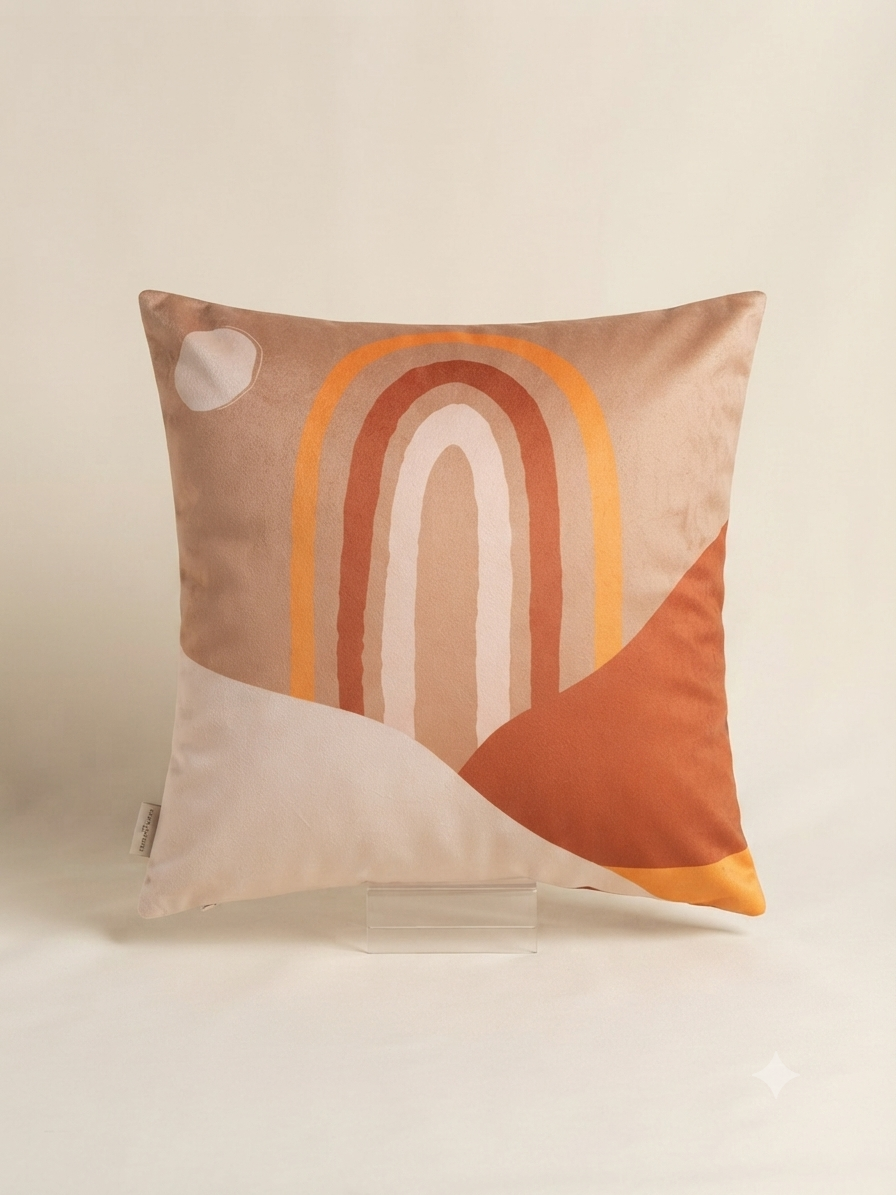 Boho Printed Cushion Cover 45x45