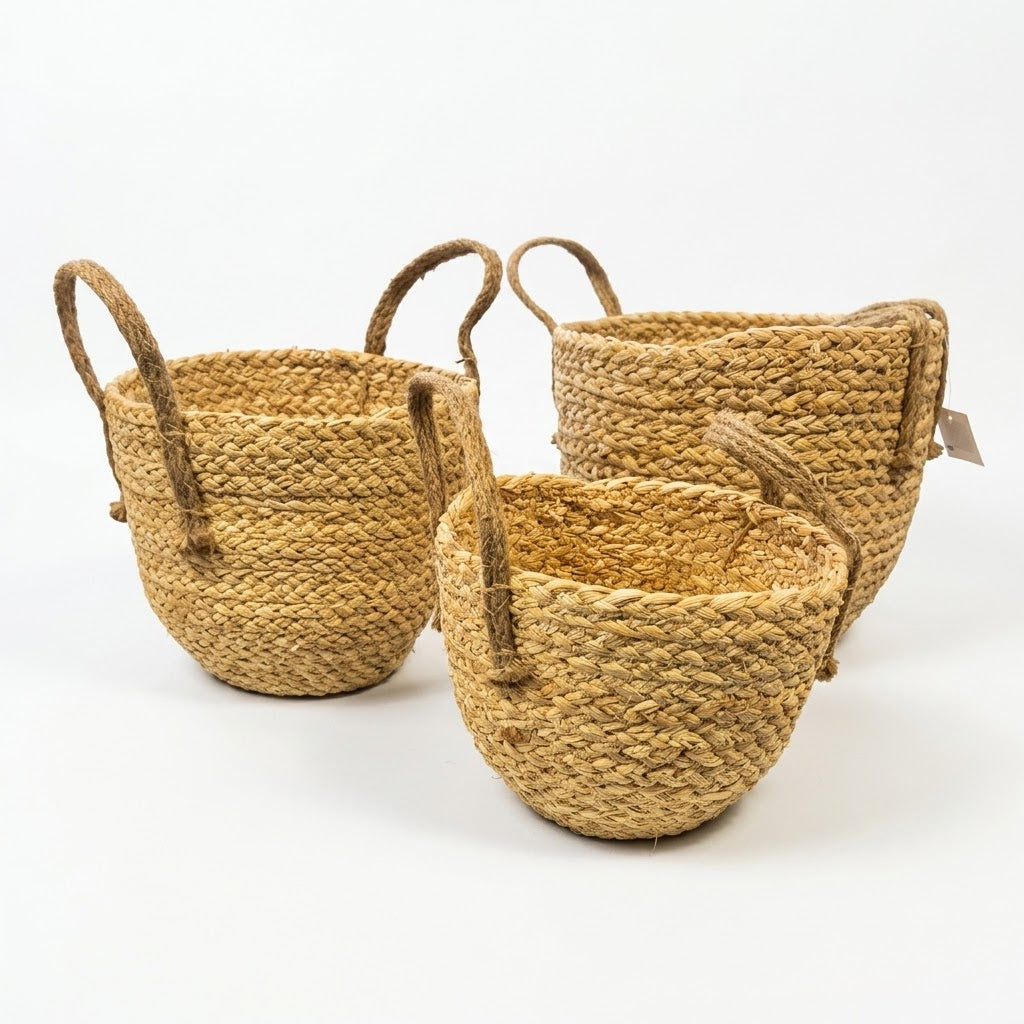 Jute Basket Set of 3