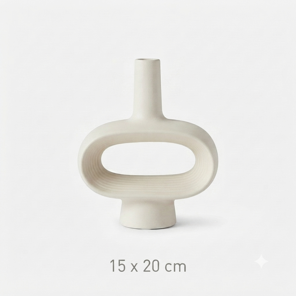 Sculptural Boho Vase