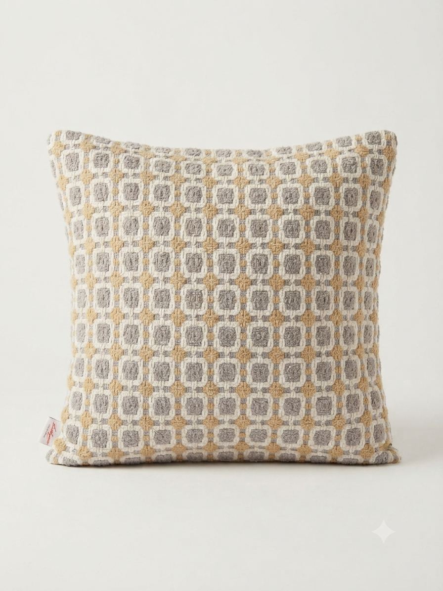 Boho Woven Cushion Cover 45x45cm