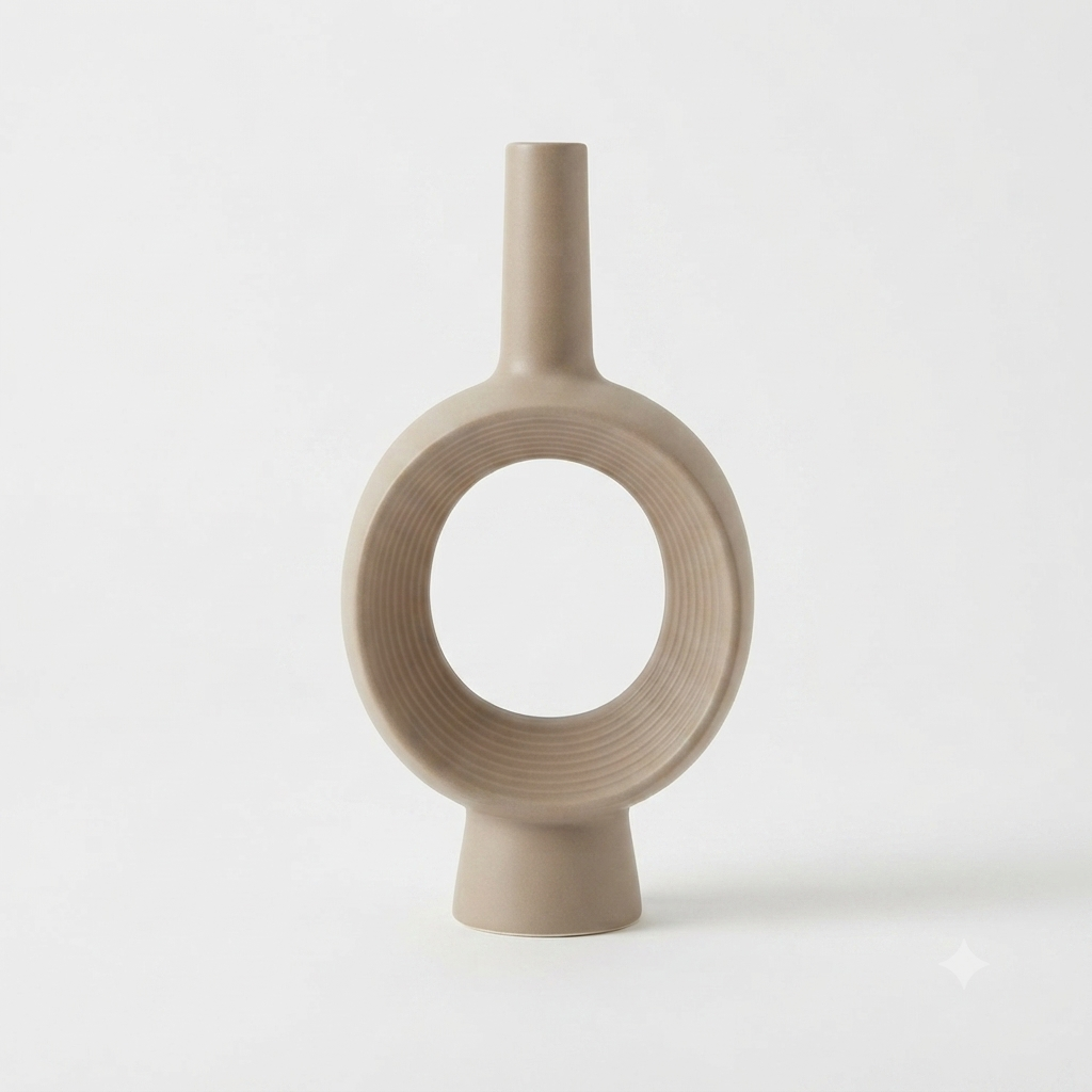 Sculptural Boho Vase