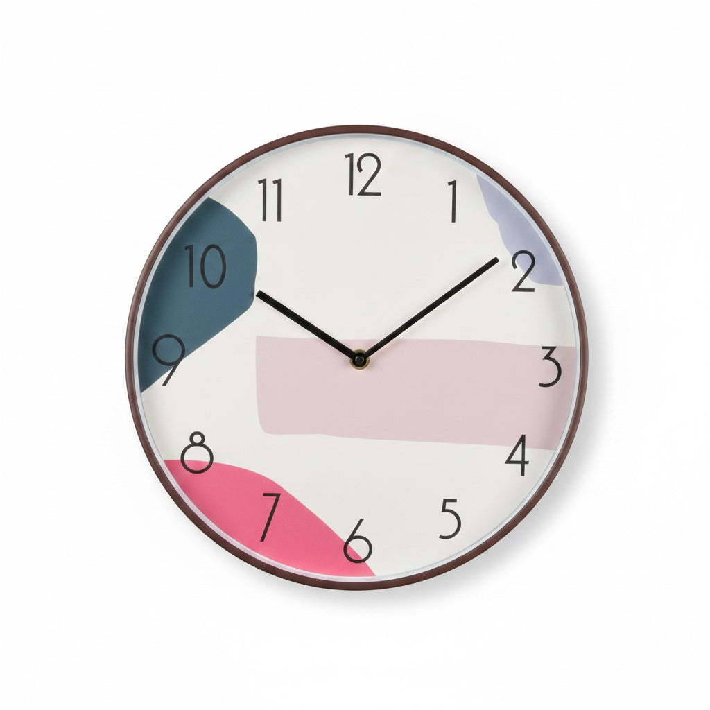 Abstract Art Wall Clock 30cm