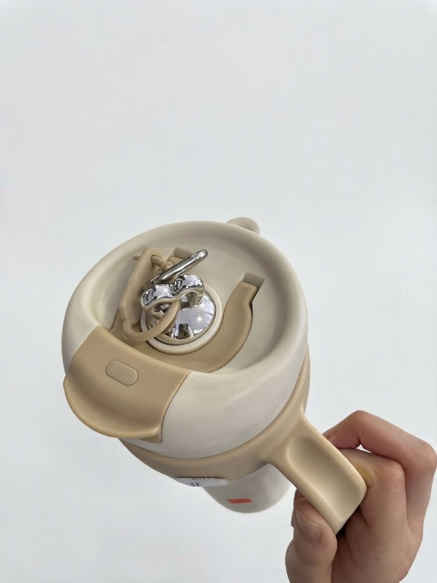 1000ml Thermal Travel Cup with Handle