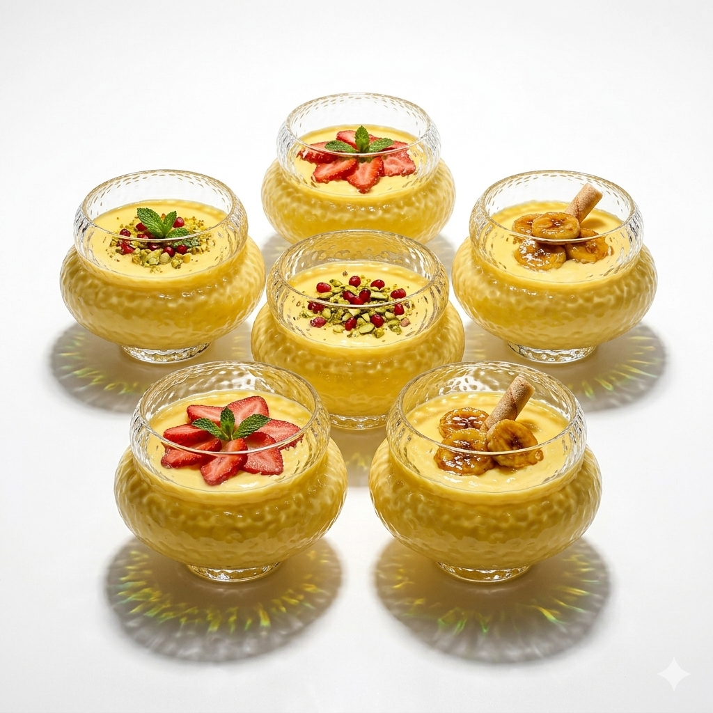 Dessert Glass Bowl Set of 6 – 300ml