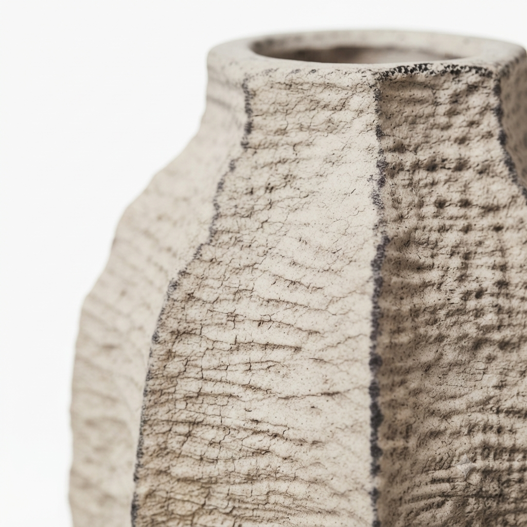 Textured Ceramic Vase