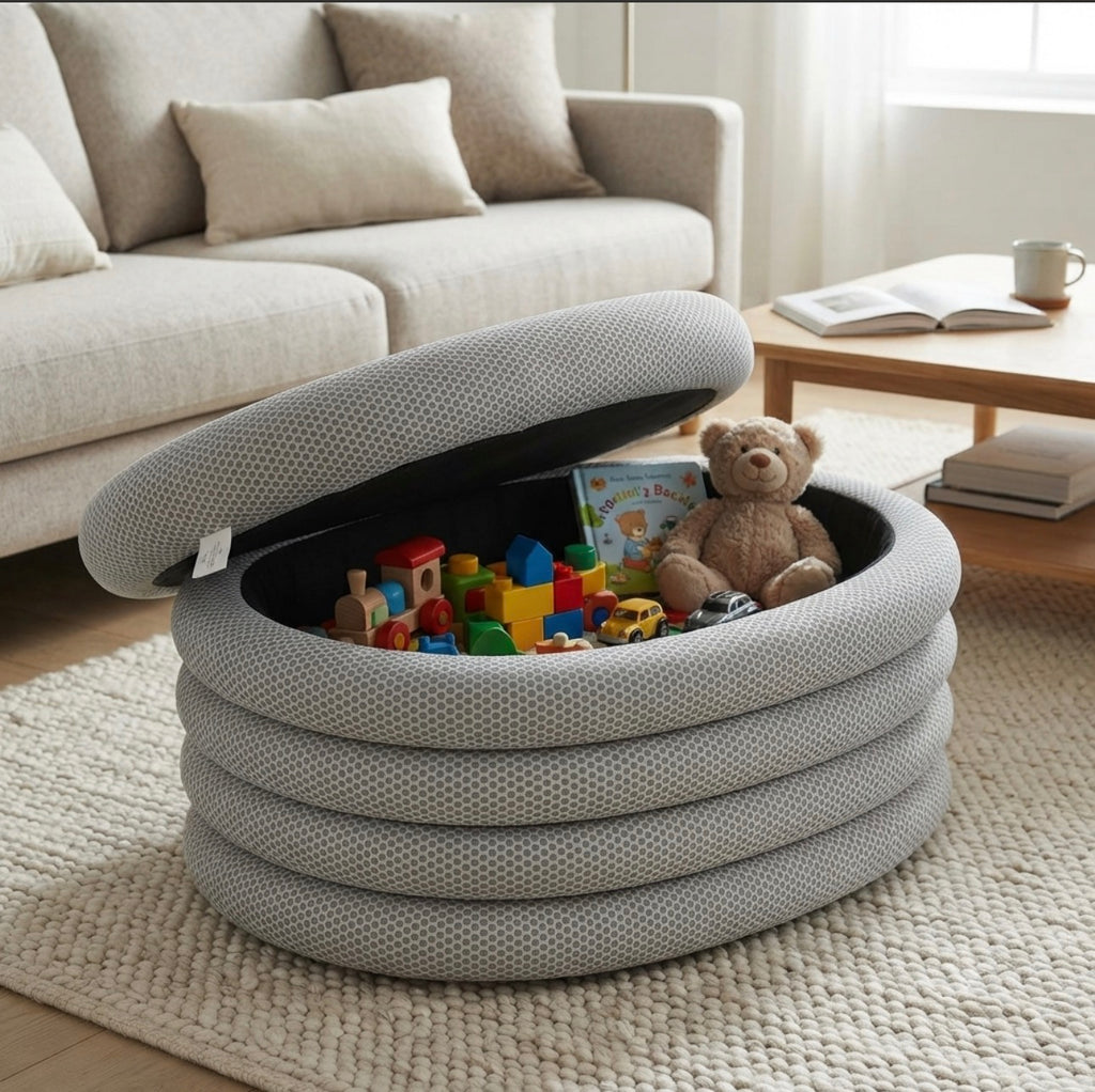 Storage Ottoman Pouf