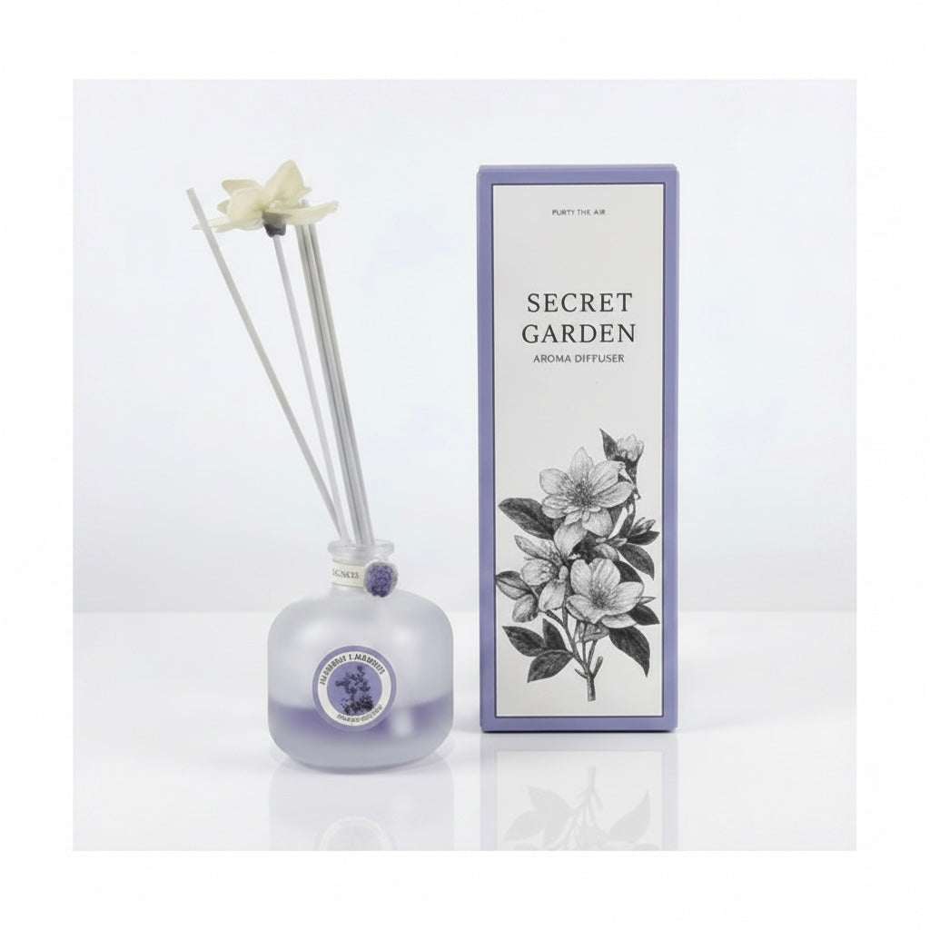 Floral Reed Diffuser with Gift Box – 100ml