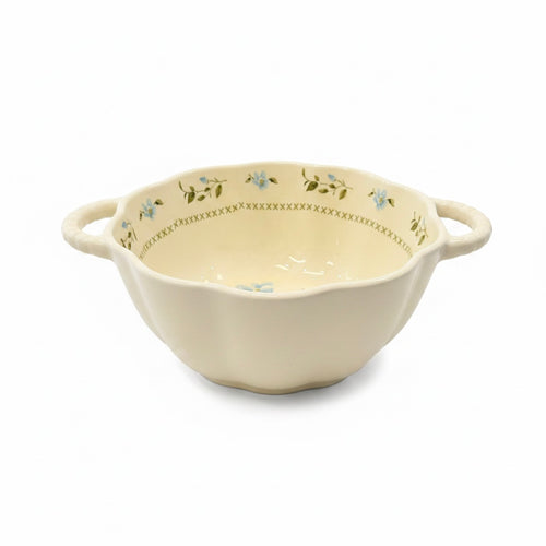 Blue Floral Ceramic Dinnerware