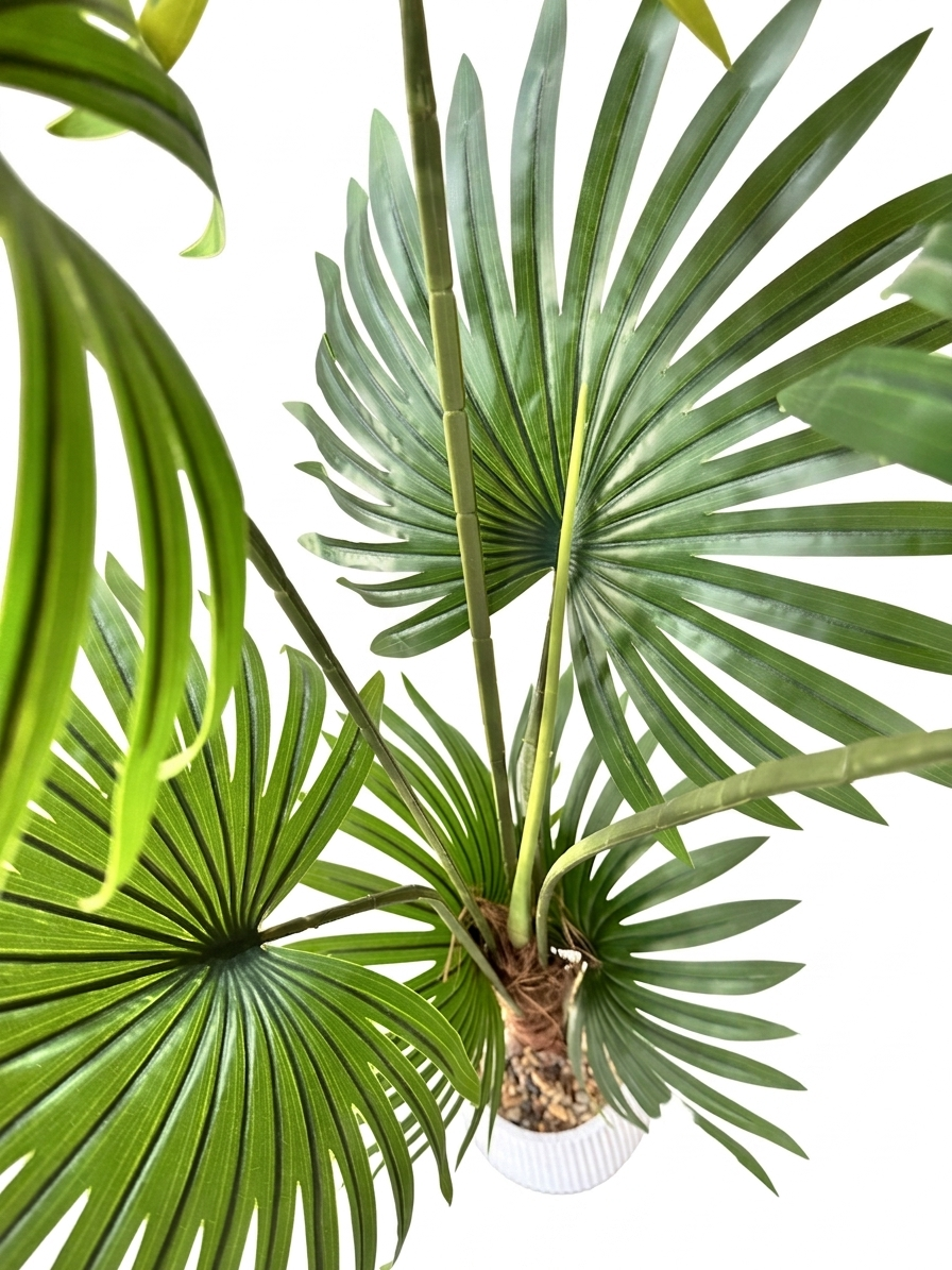 Artificial fan palm- livistona