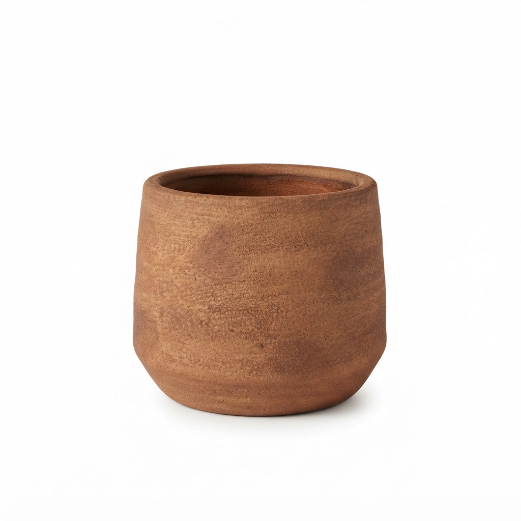 In0158 Rustic Textured Ceramic Planter