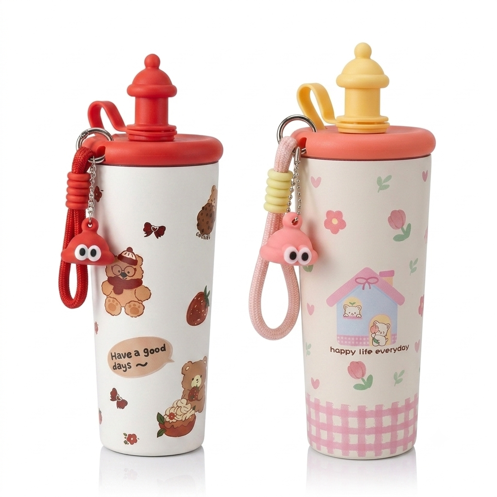 Cute Bear Thermal Tumbler 700ml
