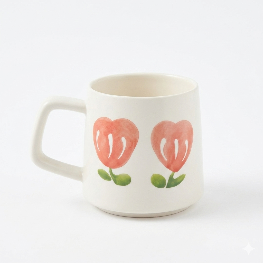 Floral Ceramic Mug