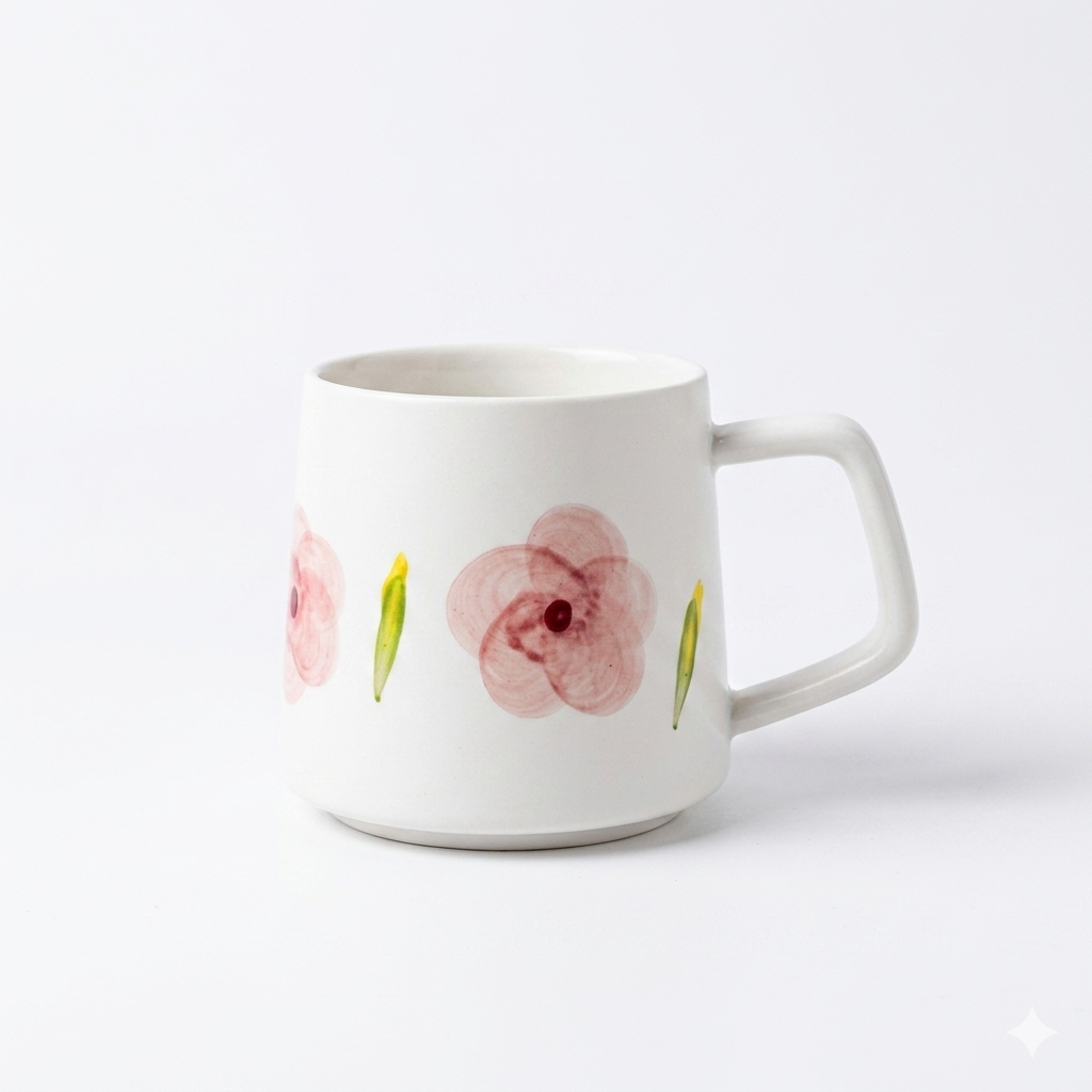 Floral Ceramic Mug