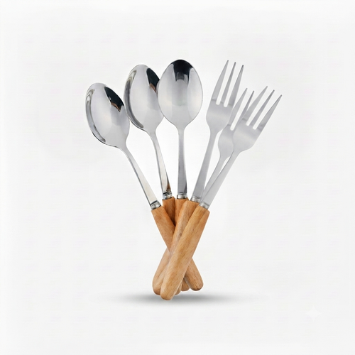 10916 Kitchen Utensil Holder with Bamboo Stand
