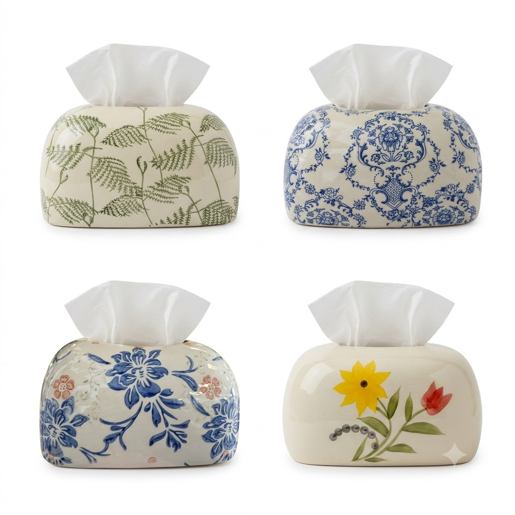 Ceramic Tissue Box