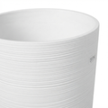 Ribbed Tall Planter - Bone
