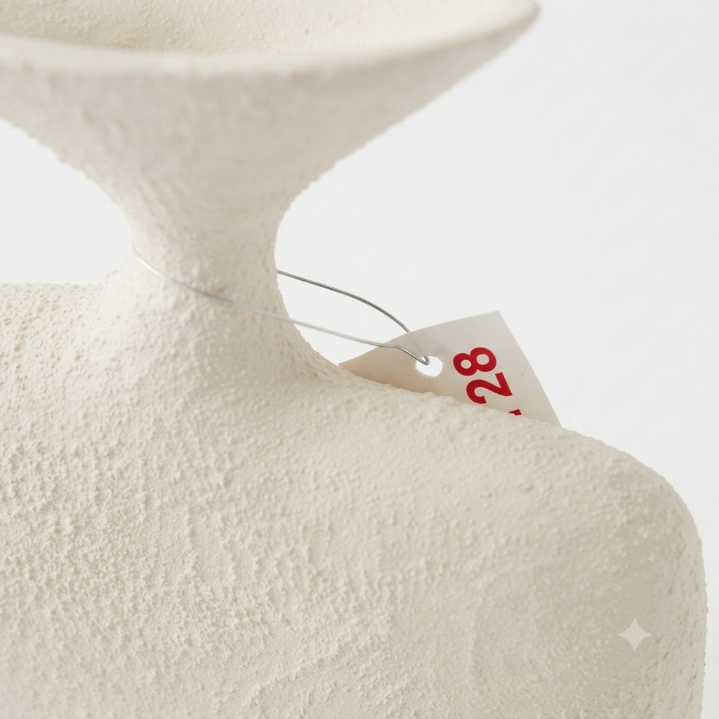 Sculptural Ceramic Vase 26cm