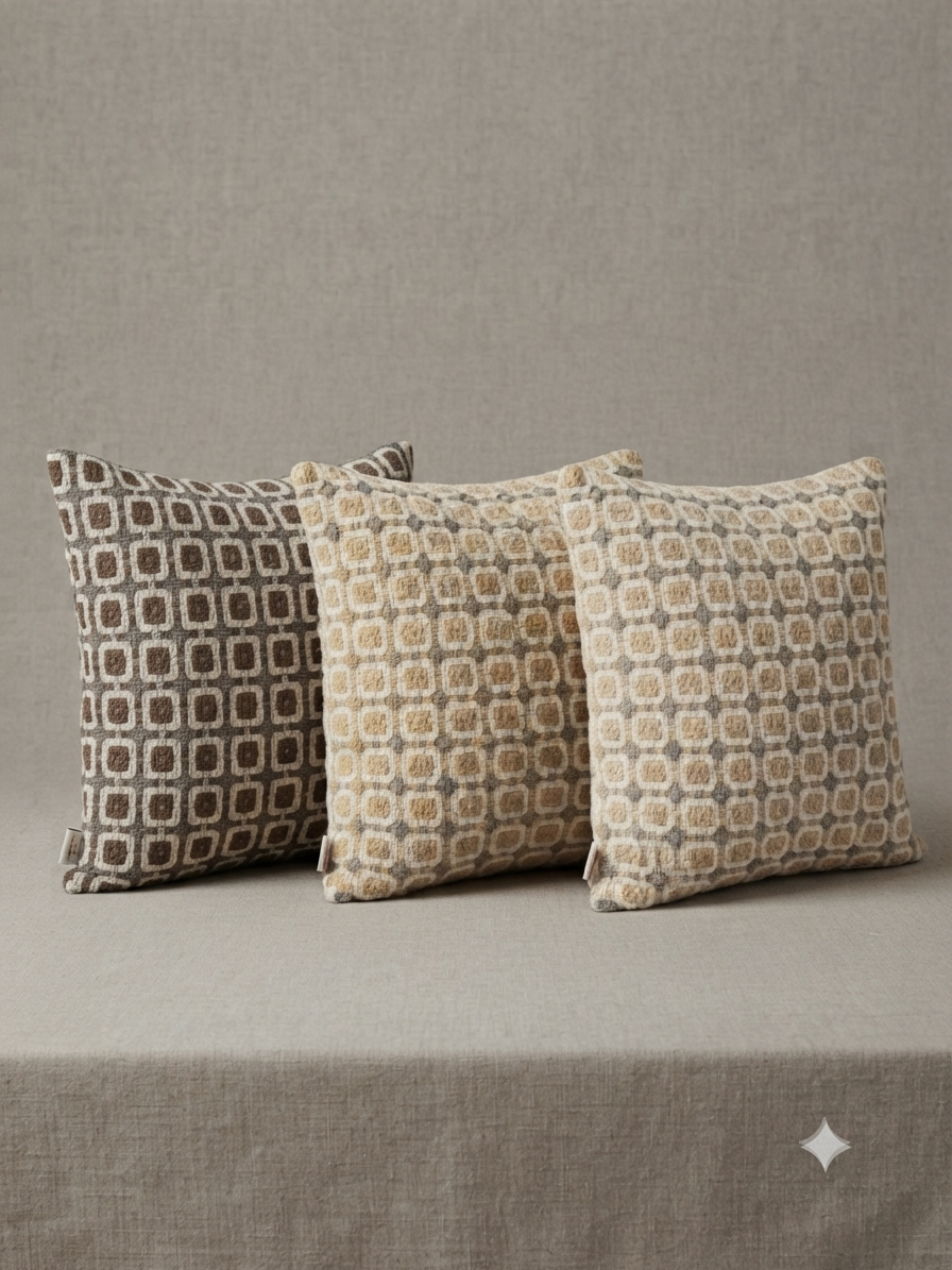 Boho Woven Cushion Cover 45x45cm