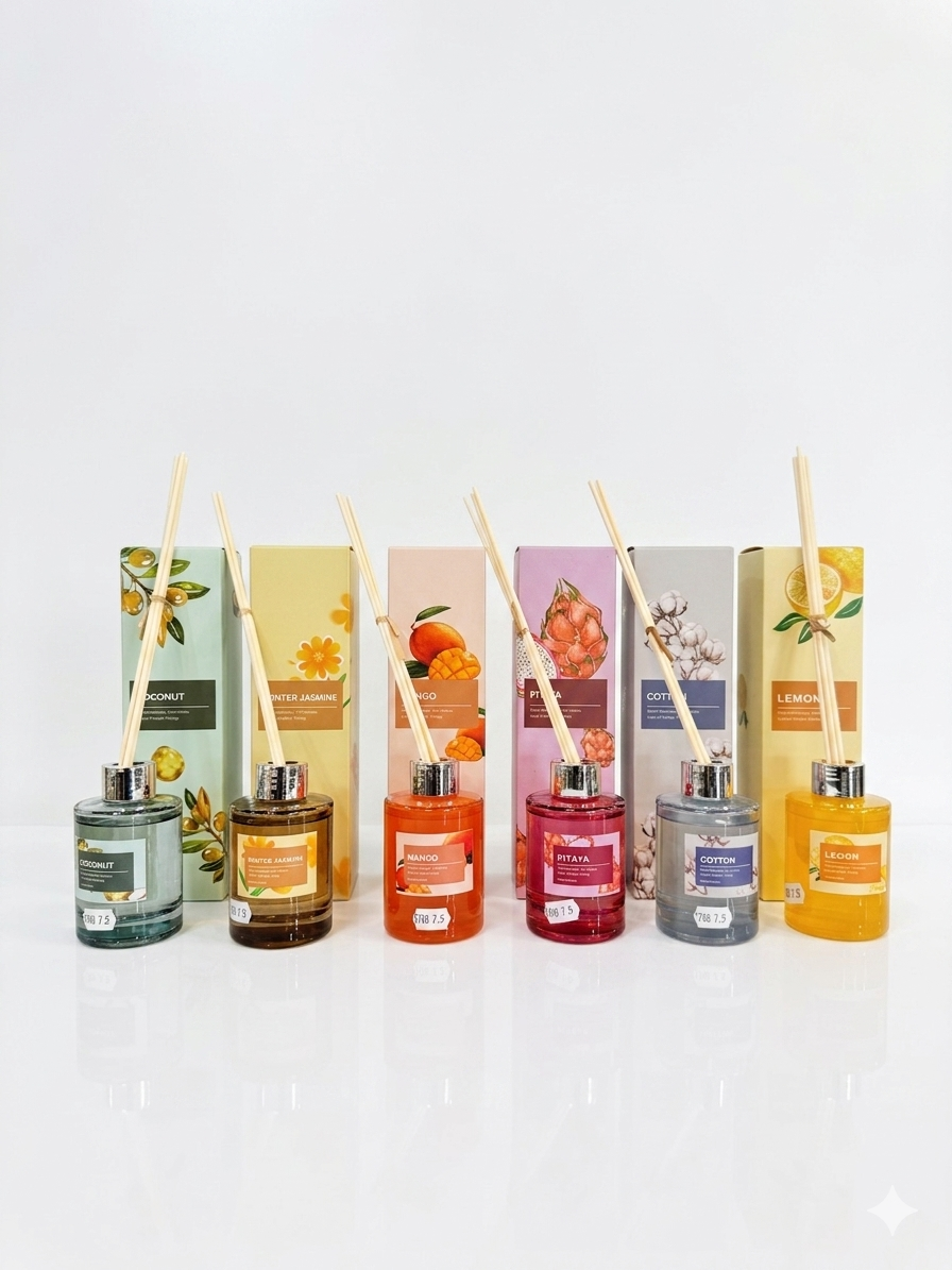 Signature Reed Diffuser – Multi-Scent Collection