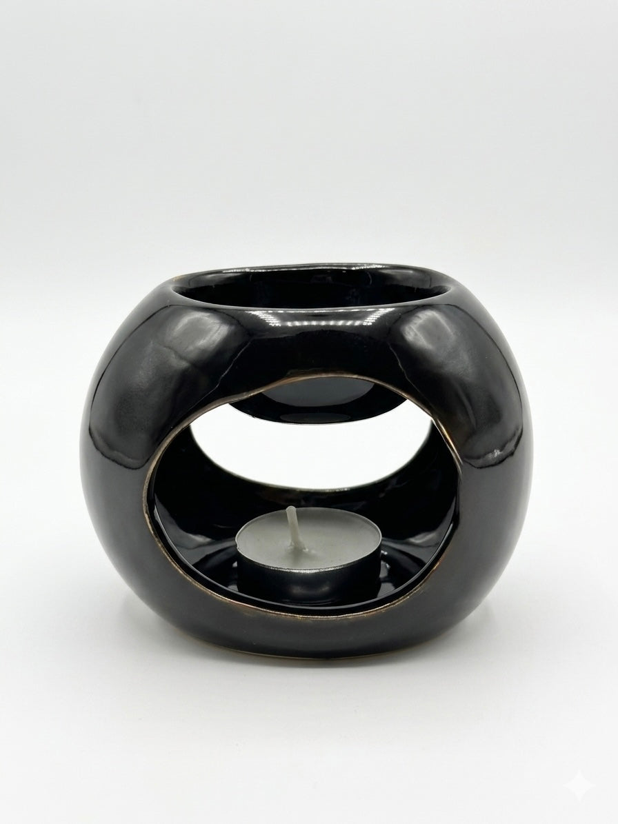Round Ceramic Oil Burner