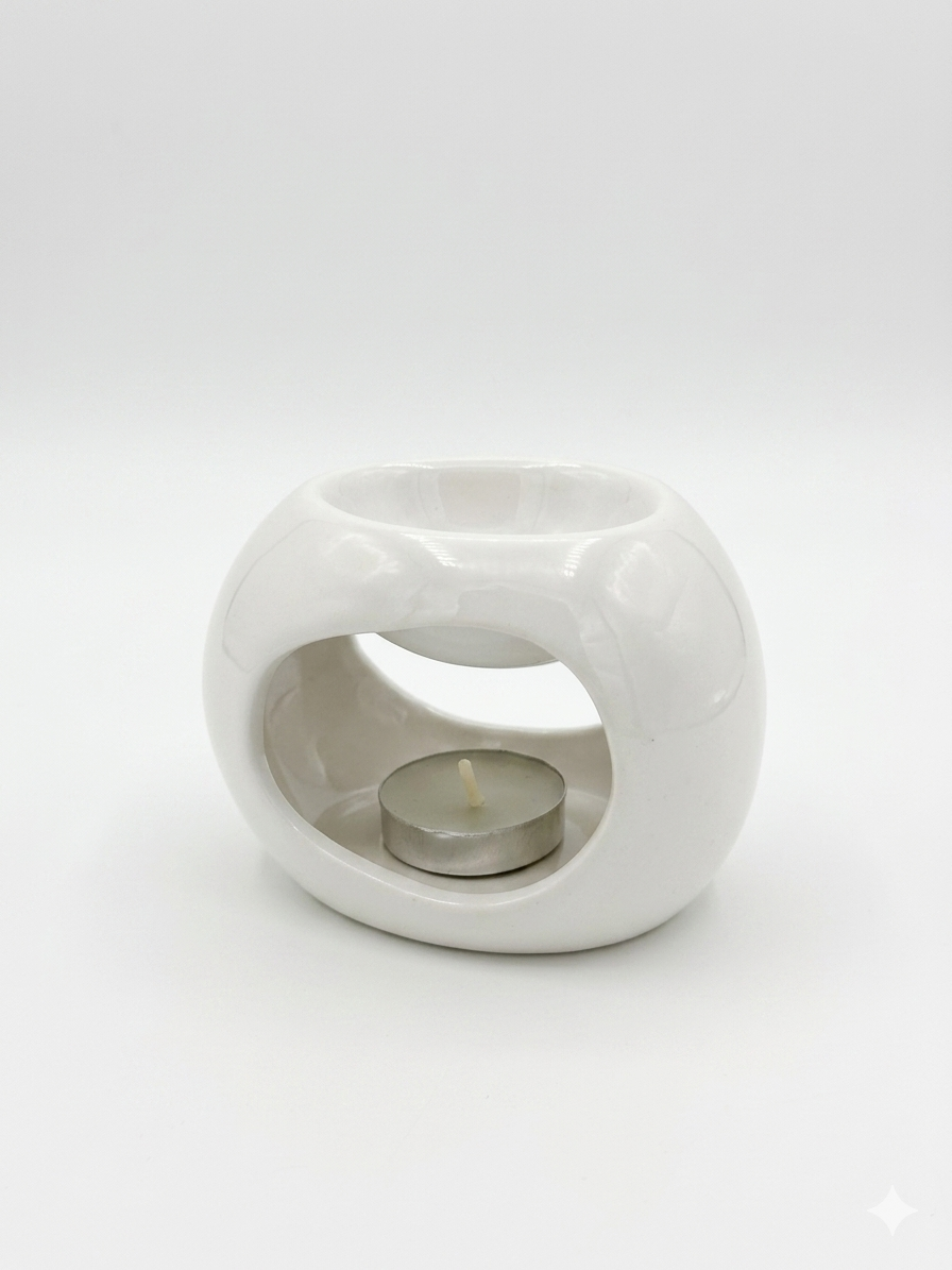 Round Ceramic Oil Burner