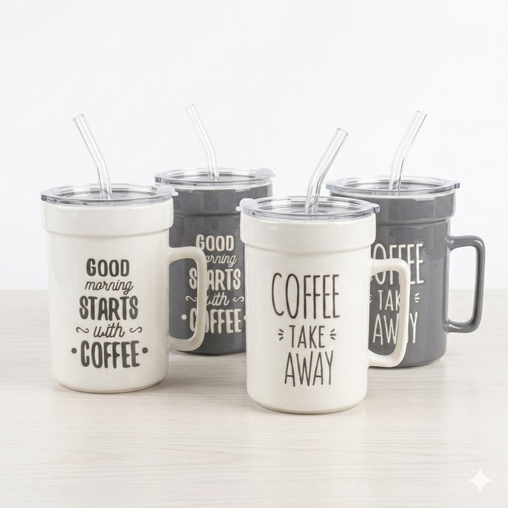 Iced Coffee Ceramic Mug