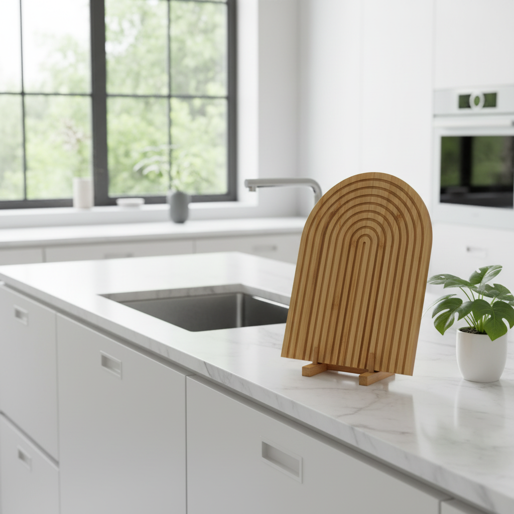 Bamboo Arch Trivet - Kitchen Lifestyle