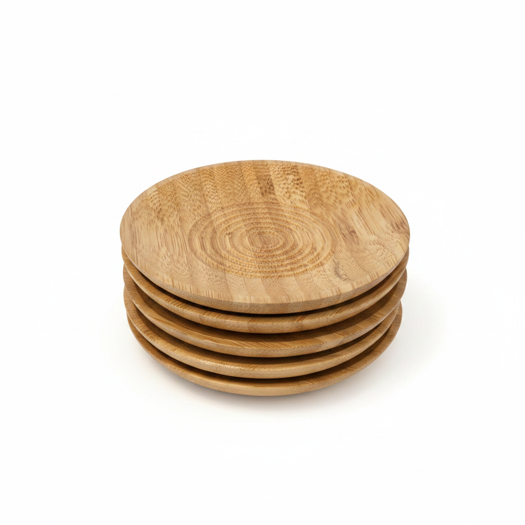 Bamboo Coasters Stack