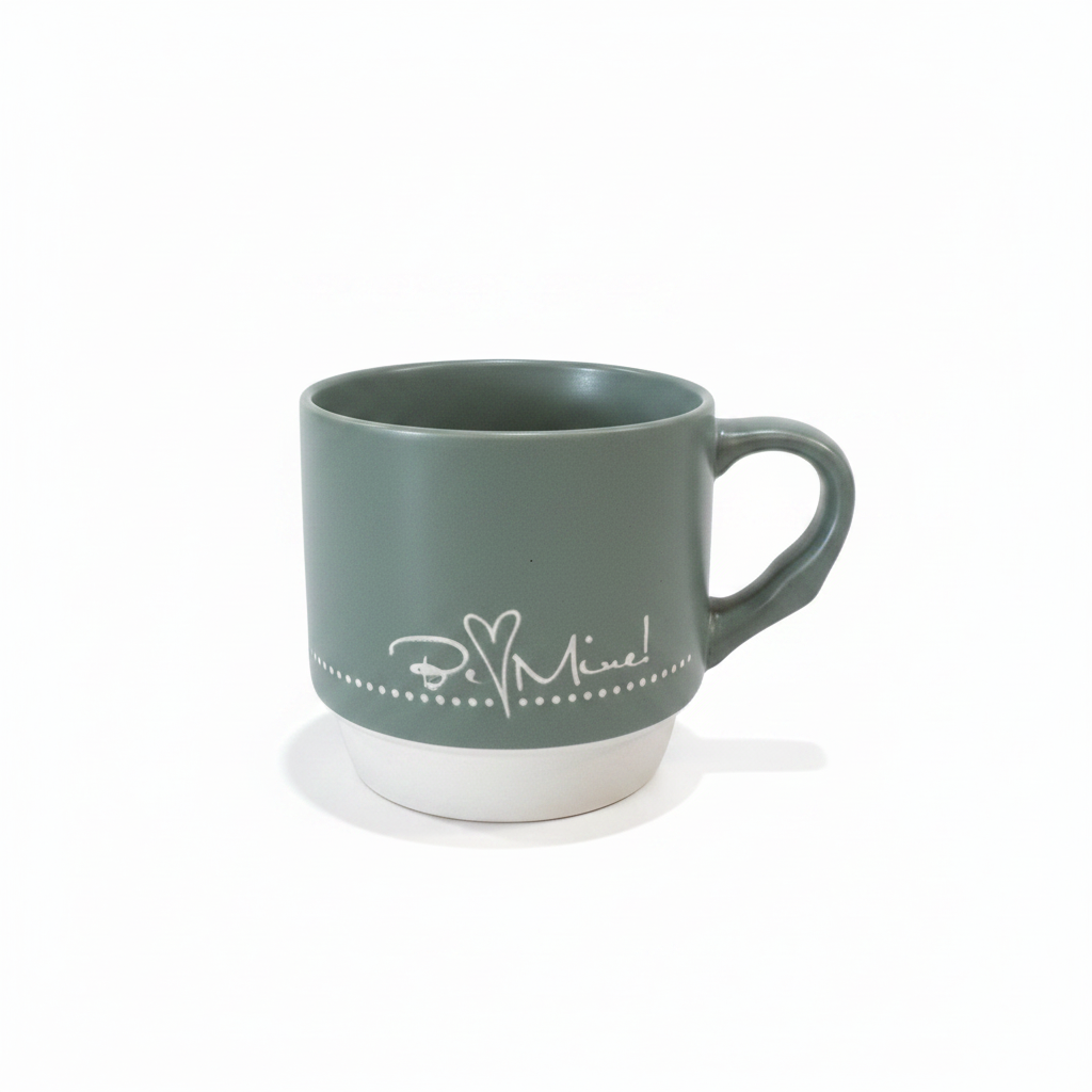 Be Mine Sage Green Mug